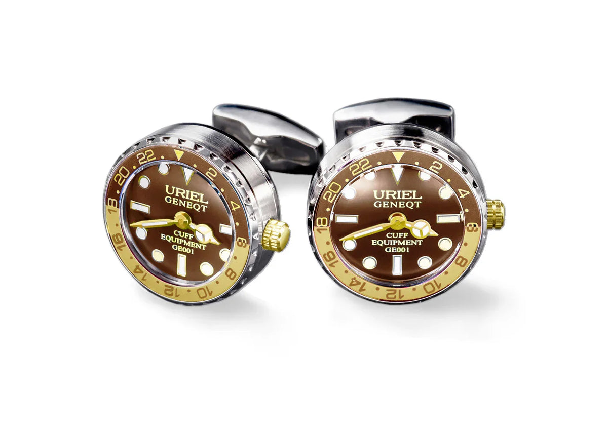 UG GMT Bouton De Manchette - Rootbeer - vue principale