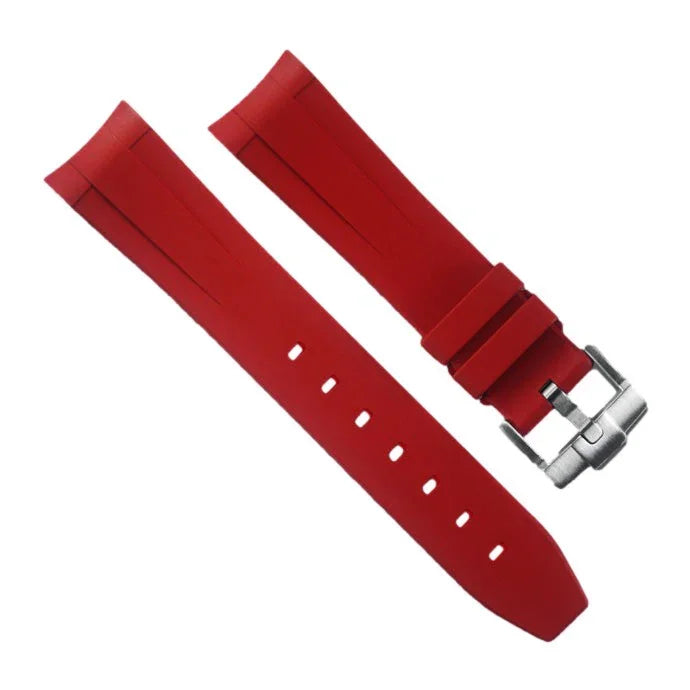 Bracelet RubberB M113 Rouge avec boucle - vue principale