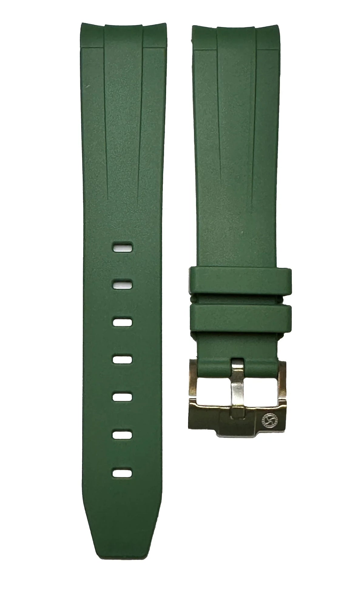Bracelet Caoutchouc pour Omega MoonSwatch - vert - vue principale