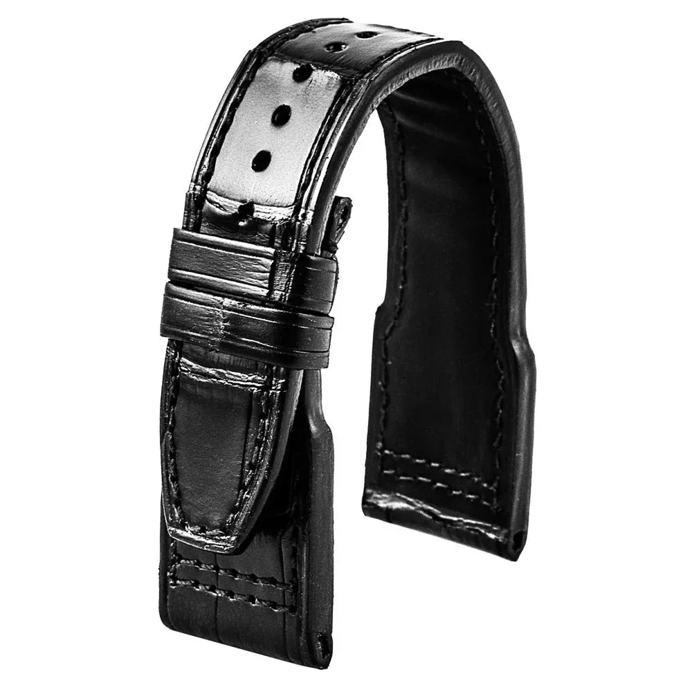 Leather bracelet for IWC Big Pilot - vue détail