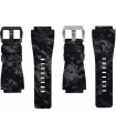 Horus Bracelet Camouflage Caoutchouc pour Bell&Ross digital graphite