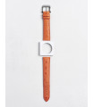 Bracelet Camille Fournet Autruche orange