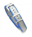 Seat Belt Nato - Bleu/Gris