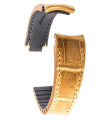 R-Strap Bracelet Alligator pour Rolex - Miel (Tannage Spécial)