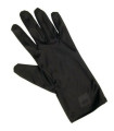 Black gloves microfiber