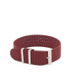 Bracelet perlon KronoKeeper - Rouge