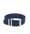 Bracelet perlon KronoKeeper - Bleu