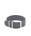 Kronokeeper Perlon strap - Dark Grey