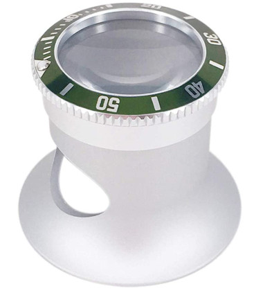 Loupe d'horloger 10x - Vert Sub