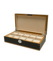 Clipperton 10 watch box in grey wood