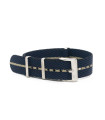 BRACELET NATO PREMIUM - Noir/Marine/Khaki