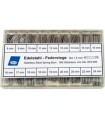 Assortiment de 360 pompes Acier Inox 1,5mm