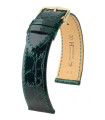 Bracelet pour montre Genuine Croco Hirsch vert 