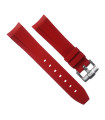 Bracelet RubberB M106CD Rouge avec boucle