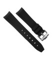 Bracelet RubberB M106 Noir avec boucle