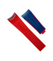 RubberB M111 Bleu/Rouge pour Sky-Dweller sur bracelet Oyster