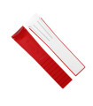 Rubber B strap M110 White/Red