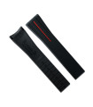 Rubber B strap M101 Black/Red