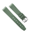 Rubber B strap T801 Military Green with buckle