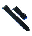 RubberB bracelet T800 pour Tudor Noir/Bleu