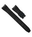 Rubber B strap Alligator SwimSkin for IWC Big pilot - Black