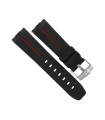 RubberB Strap Luminor 44 mm Black/Red