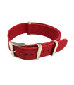 KronoKeeper ribbed nato strap - Red