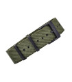 Premium nato strap PVD buckle - Green