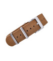 KronoKeeper ribbed nato strap - Brown