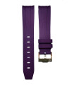 Bracelet Caoutchouc pour Omega MoonSwatch - violet