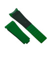 Rubber B Strap for Rolex Air-King 126900 - M215 Pine Green/Black