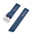 Bracelet KronoKeeper caoutchouc Diver - Bleu