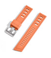 Bracelet KronoKeeper caoutchouc Diver - Orange