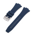 Rubber strap for Tissot PRX - Navy Blue