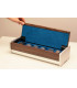 Aubliq 6 watch box in aluminium and walnut veneer