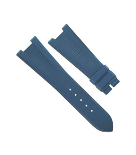 Rubber B strap PK77 for Patek Philippe Nautilus Denim Blue