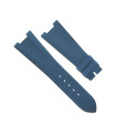 Rubber B strap PK77 for Patek Philippe Nautilus Denim Blue