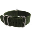 Bracelet nylon NATO ZULU EXTREME Vert