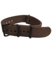 Watch NATO strap Brown Black buckles