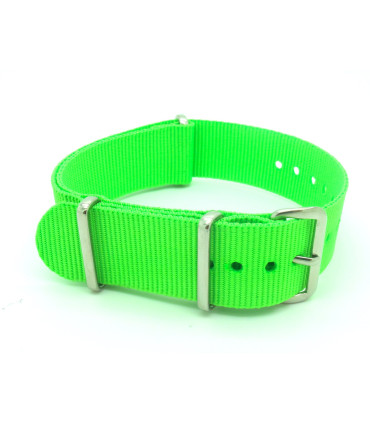 Watch NATO strap Blue/Yellow/Green/Red