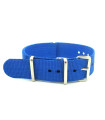 Bracelet nylon NATO Bleu n°21