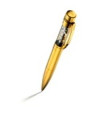 TFest 1968 Pen "Bridge" yellow gold plated