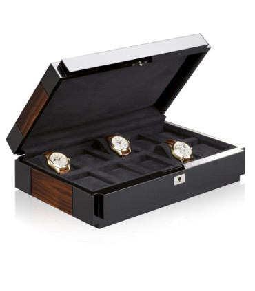 Buben & Zorweg Vantage 10 Macassar - coffret pour 10 montres