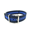 Bracelet nylon NATO bleu/violet