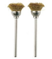 Proxxon Brass Wire Cup Brushes