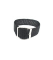 Perlon Watch Strap - Black