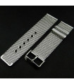 Mesh bracelet with tang buckle