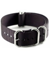 Bracelet NATO Zulu Extreme nylon noir