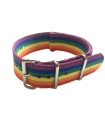 Rainbow NATO watch strap