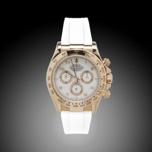 Rubber B strap M101 White